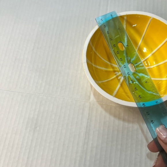 Yellow Citrus Bowl Set - fruit bowls - Picture 6 of 7